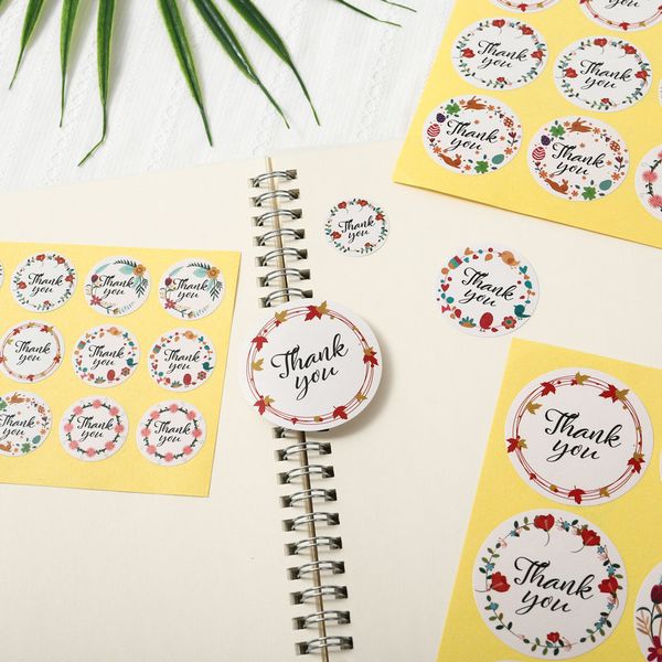 60pcs 2.5cm/3.8cm/5cm floral thank you stickers seal labels for wedding business card package labels school stationery sticker
60pcs 2.5cm/3.8cm/5cm floral thank you stickers seal labels for wedding business card package labels school stationery sticker