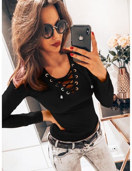 мода женщины v-образный вырез шнуровка с длинного рукавом блузка tops solid color повседневных пуловеров офис lady slim fit рубашки plain од, White
мода женщины v-образный вырез шнуровка с длинного рукавом блузка tops solid color повседневных пуловеров офис lady slim fit рубашки plain од, White