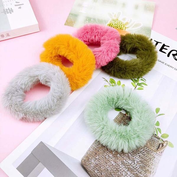 fashion girl elastic hair ring candy color hair rope ponytail elastic plush ring accessories, Slivery;white
fashion girl elastic hair ring candy color hair rope ponytail elastic plush ring accessories, Slivery;white