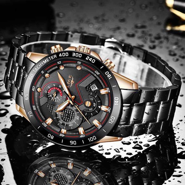 2020 lige new black fashion mens watches male business all steel waterproof dial quartz clock relogio masculino, Slivery;brown
2020 lige new black fashion mens watches male business all steel waterproof dial quartz clock relogio masculino, Slivery;brown