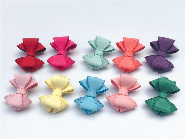 10pairs ins boutique cute leather hair bow hairpins solid color bowknot hair clips princess headwear fashion accessories, Slivery;white
10pairs ins boutique cute leather hair bow hairpins solid color bowknot hair clips princess headwear fashion accessories, Slivery;white