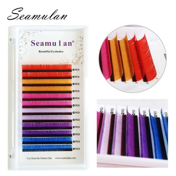 false eyelashes individual eyelash extension color fake eye lashes mink 100% real 6color makeup tool
false eyelashes individual eyelash extension color fake eye lashes mink 100% real 6color makeup tool