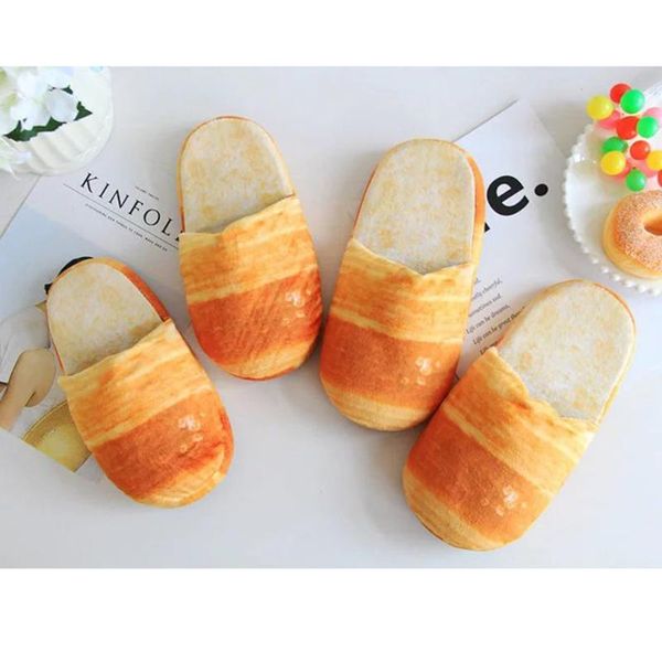 simulation bread cartoon couple slippers autumn winter cotton slippers creative floor shoes bedroom warm soft home shoes #t1g, Black 
simulation bread cartoon couple slippers autumn winter cotton slippers creative floor shoes bedroom warm soft home shoes #t1g, Black