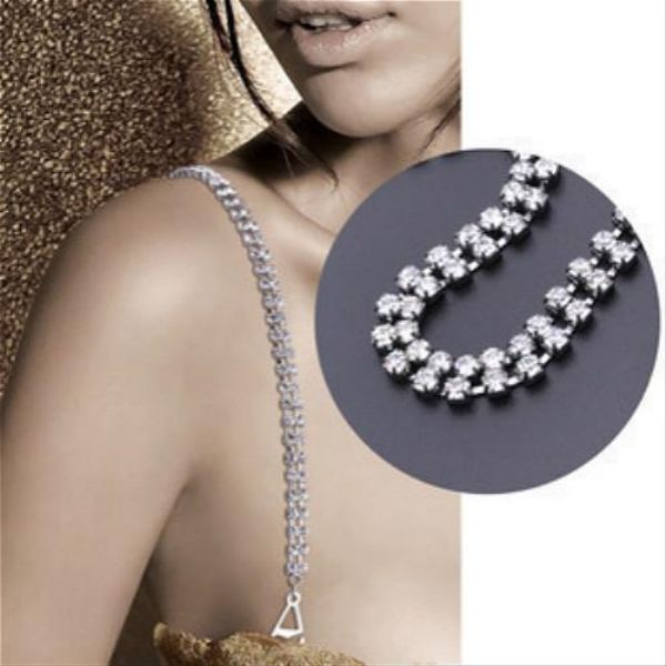 necklace women bralette body evening party shoulder harness straps, beach bra wear chain new crystal lihuibusiness ciqfl, Silver
necklace women bralette body evening party shoulder harness straps, beach bra wear chain new crystal lihuibusiness ciqfl, Silver