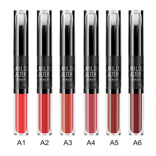 lip gloss 6 colors double head super waterproof and durable makeup liquid lipstick sweet red tint pretty atmosphere
lip gloss 6 colors double head super waterproof and durable makeup liquid lipstick sweet red tint pretty atmosphere
