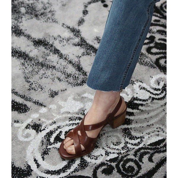 mordoan thick-heeled sandals women retro leather low-heeled open-toed one-line all-match brown mid-heel roman sandals women, Black
mordoan thick-heeled sandals women retro leather low-heeled open-toed one-line all-match brown mid-heel roman sandals women, Black