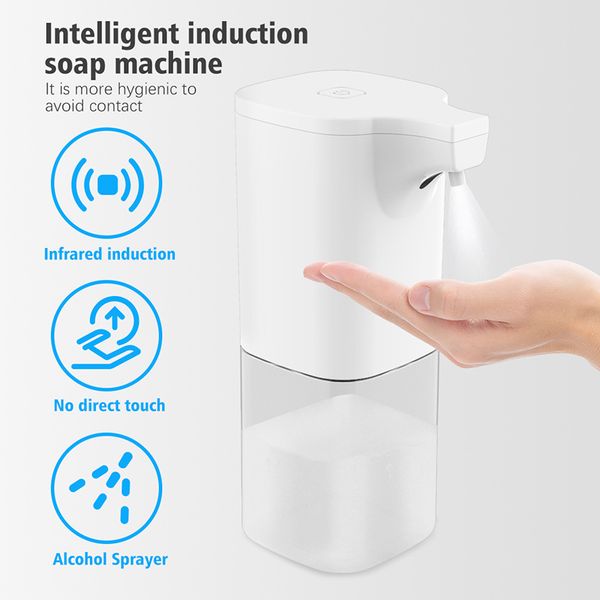 automatic soap dispenser spray alcohol spray liquid soap dispenser infrared sensor touchless sanitizer hand disinfection suitable for home
automatic soap dispenser spray alcohol spray liquid soap dispenser infrared sensor touchless sanitizer hand disinfection suitable for home