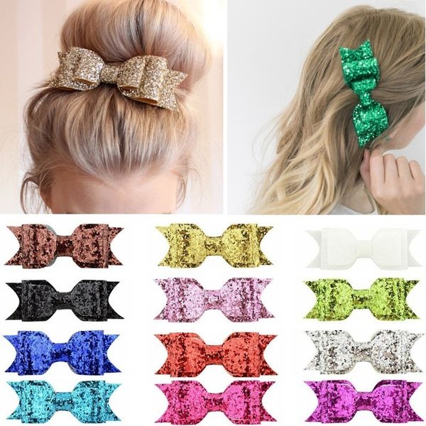 ruoshui girls glitter hairpins woman bows shining barrettes ties for child baby clips bowknot hair accessories, Slivery;white
ruoshui girls glitter hairpins woman bows shining barrettes ties for child baby clips bowknot hair accessories, Slivery;white
