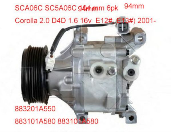 air compressor scs06c scsa06c for toyota corolla 2001- dcp50011 883101a582 883101a580 8831002320
air compressor scs06c scsa06c for toyota corolla 2001- dcp50011 883101a582 883101a580 8831002320