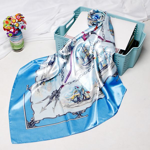 square scarves women chain print sunscreen scarf female satin long scarf dual-use shawl beach towel shawl ink sailboat, Blue;gray
square scarves women chain print sunscreen scarf female satin long scarf dual-use shawl beach towel shawl ink sailboat, Blue;gray