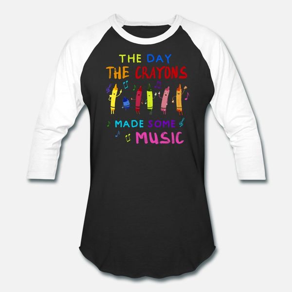 the day the crayons made some music t shirt men designing 100% cotton plus size 3xl formal crazy comical summer style cool shirt, White;black
the day the crayons made some music t shirt men designing 100% cotton plus size 3xl formal crazy comical summer style cool shirt, White;black