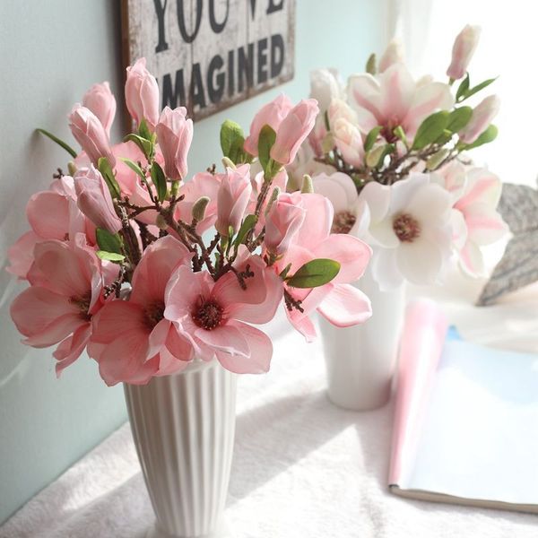 decorative flowers & wreaths 1 pc artificial silk flower fake leaf magnolia wedding party decoration home room decor orchid
decorative flowers & wreaths 1 pc artificial silk flower fake leaf magnolia wedding party decoration home room decor orchid
