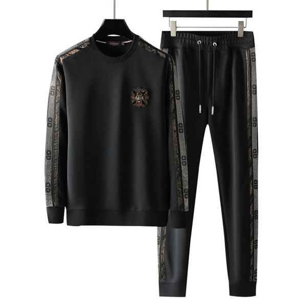 famous designer men's sportswear spring and autumn men's sportswear suits printed embroidery casual loose sports jogging suits men, Gray
famous designer men's sportswear spring and autumn men's sportswear suits printed embroidery casual loose sports jogging suits men, Gray