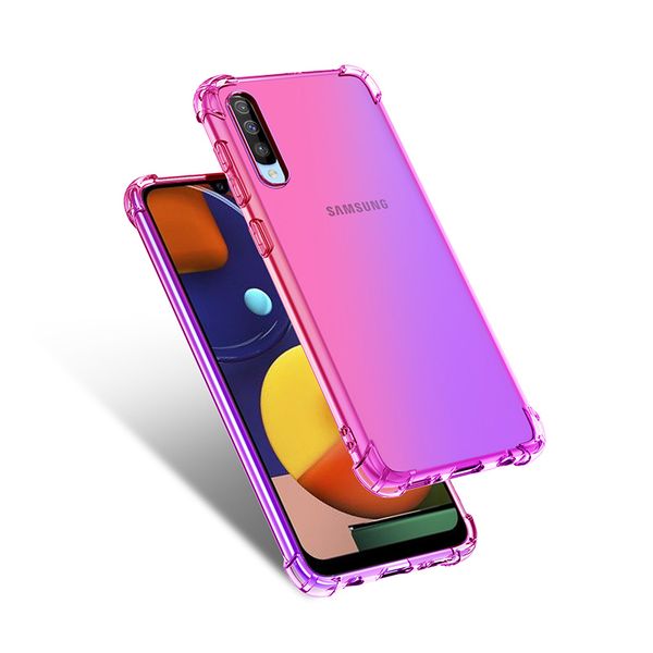gradient colors anti shock airbag clear cell phone cases for samsung a70 a70s with dirt resistant and water proof
gradient colors anti shock airbag clear cell phone cases for samsung a70 a70s with dirt resistant and water proof