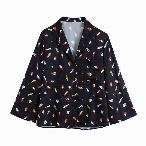 women shirt prints blouse autumn 2020 new arrival long sleeve feminino blusa modern girl casual loose shirts, White
women shirt prints blouse autumn 2020 new arrival long sleeve feminino blusa modern girl casual loose shirts, White
