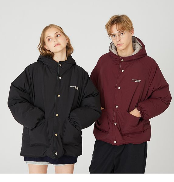 2020 streetwear hip hop reversible jacket parka men padded jacket windbreaker harajuku puffer coat warm hooded outwear loose new, Black;brown
2020 streetwear hip hop reversible jacket parka men padded jacket windbreaker harajuku puffer coat warm hooded outwear loose new, Black;brown