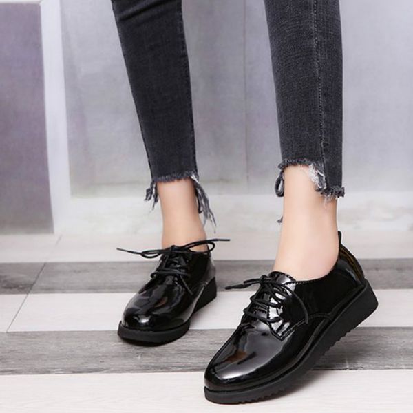 spring autumn women shallow brogue shoes vintage chunky heel cut out oxford shoes ladies lace up female fashion footwear s4-84, Black
spring autumn women shallow brogue shoes vintage chunky heel cut out oxford shoes ladies lace up female fashion footwear s4-84, Black