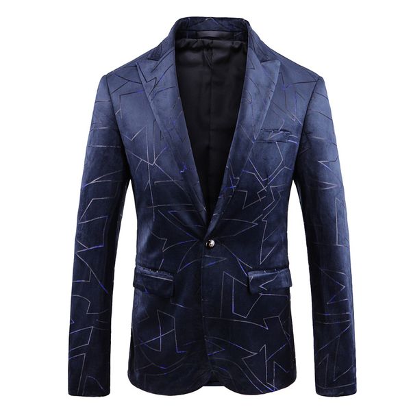 men's suits & blazers striped pattern slim fashion urban back slit single breasted casual clothes men blazer, White;black
men's suits & blazers striped pattern slim fashion urban back slit single breasted casual clothes men blazer, White;black
