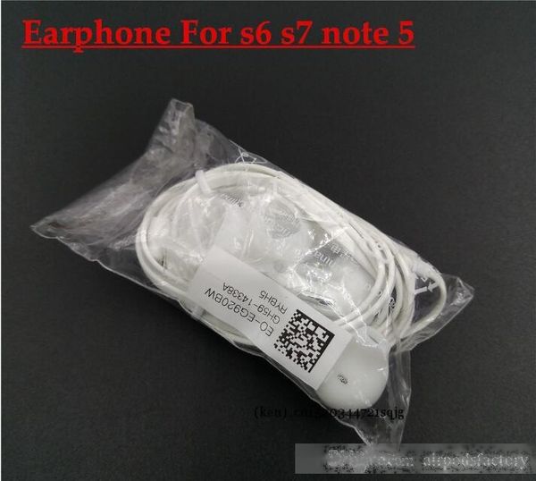 dhl s6s7 headset 3.5mm in ear headphones for samsung g alaxy s5 s6 s7 edge note 4 5 wired earphone with microphone
dhl s6s7 headset 3.5mm in ear headphones for samsung g alaxy s5 s6 s7 edge note 4 5 wired earphone with microphone