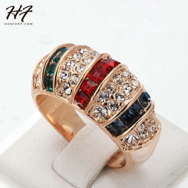 stylish new design rose gold color colorful austrian crystal finger ring jewelry for women anel r106, Golden;silver
stylish new design rose gold color colorful austrian crystal finger ring jewelry for women anel r106, Golden;silver