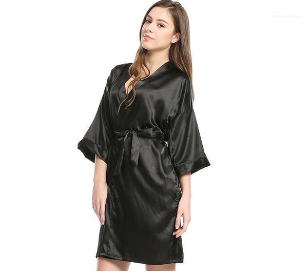 мягкий женский дизайнер robe с поясом лето повседневный пижамы pure color пижамы v шеи три четверти рукава комфортная, Black;red
мягкий женский дизайнер robe с поясом лето повседневный пижамы pure color пижамы v шеи три четверти рукава комфортная, Black;red