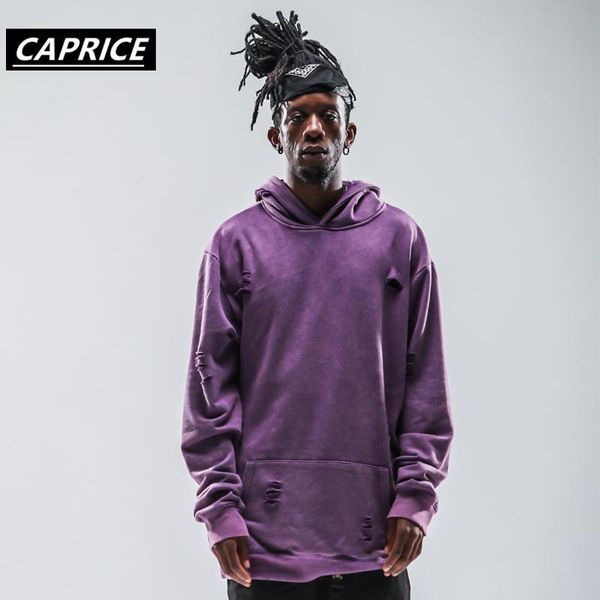 caprice ripped distressed destroyed holes pullover hoodies 2020 mens hipster hip hop fashion hooded sweatshirts streetwear, Black
caprice ripped distressed destroyed holes pullover hoodies 2020 mens hipster hip hop fashion hooded sweatshirts streetwear, Black