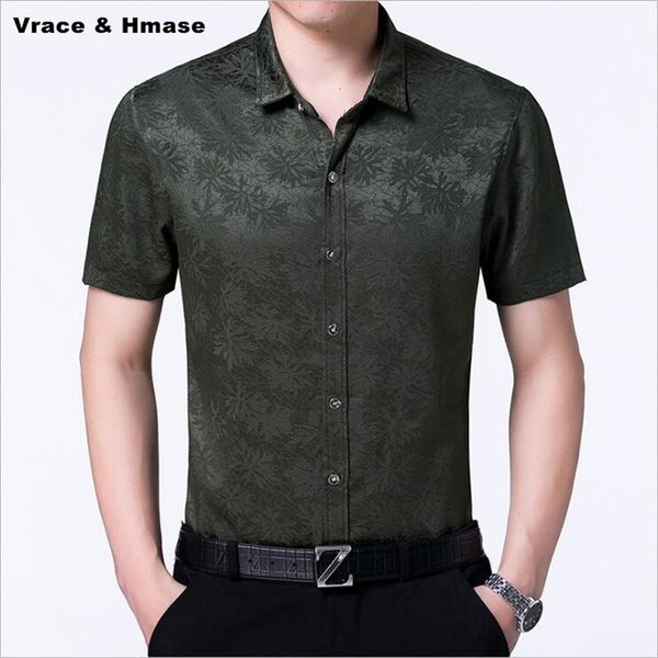 summer style new fashion casual printing middle-aged short sleeve shirt high-quality silk cotton exquisite comfortable shirt men, White;black
summer style new fashion casual printing middle-aged short sleeve shirt high-quality silk cotton exquisite comfortable shirt men, White;black