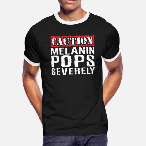 caution melanin pops severely melanin black t shirt men character 100% cotton crew neck clothes fit humor spring autumn standard shirt
caution melanin pops severely melanin black t shirt men character 100% cotton crew neck clothes fit humor spring autumn standard shirt