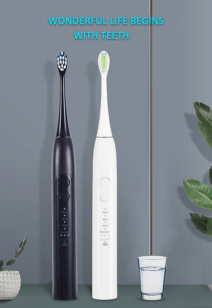 candour sonic electric toothbrush with 2 replacement brush heads battery sonic teeth brush deep cleaning included soft-bristle
candour sonic electric toothbrush with 2 replacement brush heads battery sonic teeth brush deep cleaning included soft-bristle