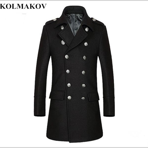 new style winter men's fashion woolen coat trench coat jackets masculino casual windbreaker woolen coats men overcoat, Black
new style winter men's fashion woolen coat trench coat jackets masculino casual windbreaker woolen coats men overcoat, Black