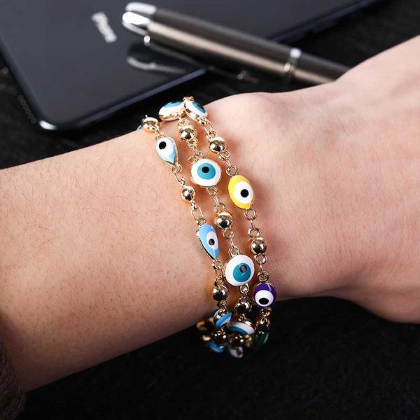 Gold Blue Evil Eye Crystal Muslim Charm Islam Bracelets for Women Fashion Jewelry 3 Turkish Blue Eye Bracelet
Gold Blue Evil Eye Crystal Muslim Charm Islam Bracelets for Women Fashion Jewelry 3 Turkish Blue Eye Bracelet