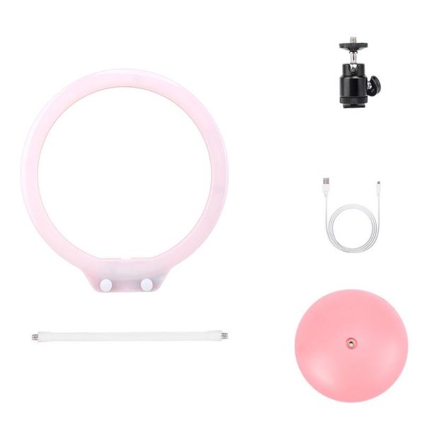 3шт / set onleny photo studio video desktop led ring light 3200k-5500k диммируемого фото лампа с шаровой головкой камеры
3шт / set onleny photo studio video desktop led ring light 3200k-5500k диммируемого фото лампа с шаровой головкой камеры