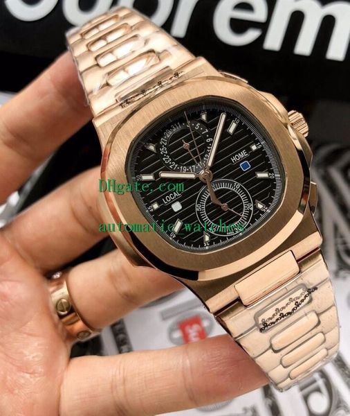 luxury watches 40mm mechanical nautilus 5990/1a-001 date stainless steel leather strap transparent back fashion men's wristwatches, Slivery;brown
luxury watches 40mm mechanical nautilus 5990/1a-001 date stainless steel leather strap transparent back fashion men's wristwatches, Slivery;brown