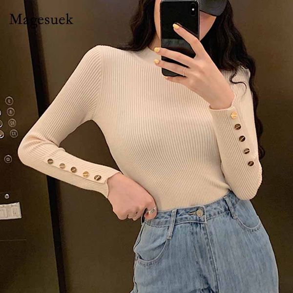 half-turtleneck knitted pullover women sweater autumn and winter korean style women's slimming long sleeve solid sweater 10917, White;black
half-turtleneck knitted pullover women sweater autumn and winter korean style women's slimming long sleeve solid sweater 10917, White;black