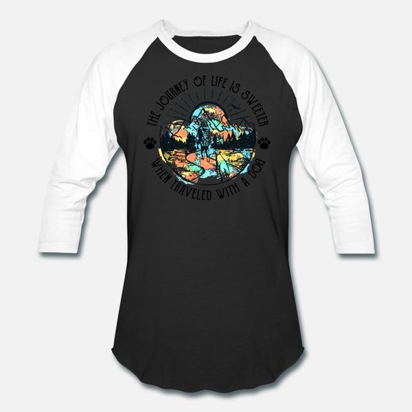 the journey of life sweeter when traveled with dog t shirt men printing tee shirt euro size s-3xl formal famous basic summer style shirt
the journey of life sweeter when traveled with dog t shirt men printing tee shirt euro size s-3xl formal famous basic summer style shirt