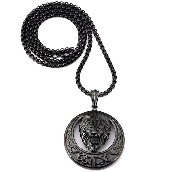 men's hip hop lion head pendant necklace titanium steel male jewelry gold black steel color hot, Silver
men's hip hop lion head pendant necklace titanium steel male jewelry gold black steel color hot, Silver