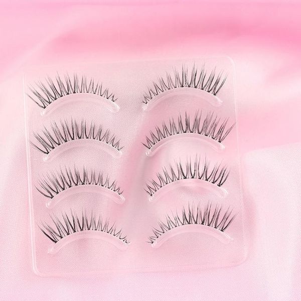 50set 4pair/set natural sparse cross eye lashes extension makeup handmade long false eyelashes fashion 
50set 4pair/set natural sparse cross eye lashes extension makeup handmade long false eyelashes fashion