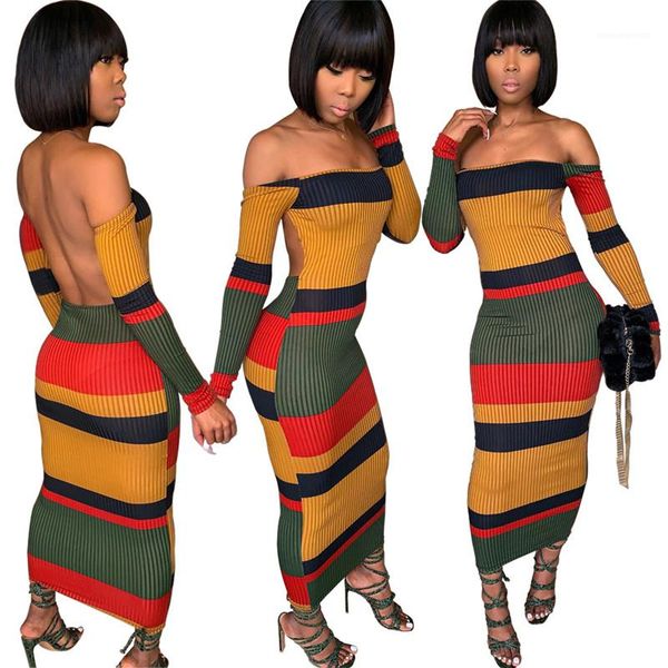 dresses backless strapless thread bodycon dress fashion casual long sleeve party club dress fashion womens designer, Black;gray
dresses backless strapless thread bodycon dress fashion casual long sleeve party club dress fashion womens designer, Black;gray