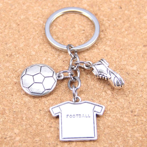 20pcs diy keychain 3d football soccer player sporter clothes shoes pendants men jewelry car key chain souvenir for gift, Slivery;golden
20pcs diy keychain 3d football soccer player sporter clothes shoes pendants men jewelry car key chain souvenir for gift, Slivery;golden