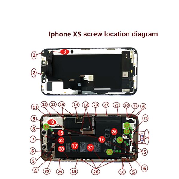 full set screw for xs xsmax xr p 7p 7 lcd tail motherboard screw replacement assembly mobile phone parts
full set screw for xs xsmax xr p 7p 7 lcd tail motherboard screw replacement assembly mobile phone parts