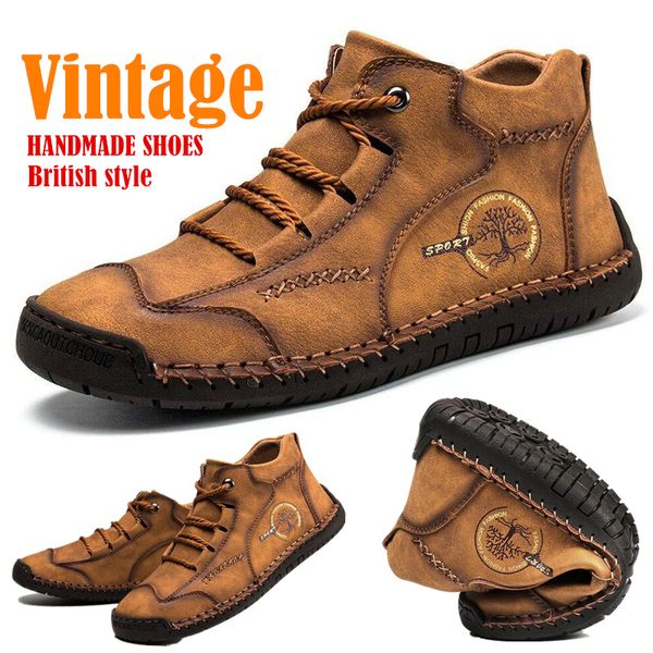 2020 мужская мода vintage hand строчка soft бизнес повседневный ботильоны geniue кожаные туфли квартиры oxfords плюс размер, Black
2020 мужская мода vintage hand строчка soft бизнес повседневный ботильоны geniue кожаные туфли квартиры oxfords плюс размер, Black