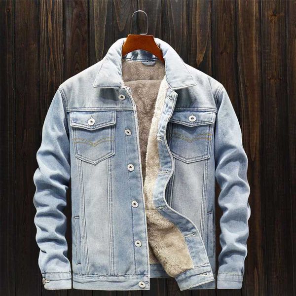 women's jackets autumn winter fur jean jacket for women plus size 5xl loose fashion european coats female outwear denim feminine 2021, Black;brown
women's jackets autumn winter fur jean jacket for women plus size 5xl loose fashion european coats female outwear denim feminine 2021, Black;brown