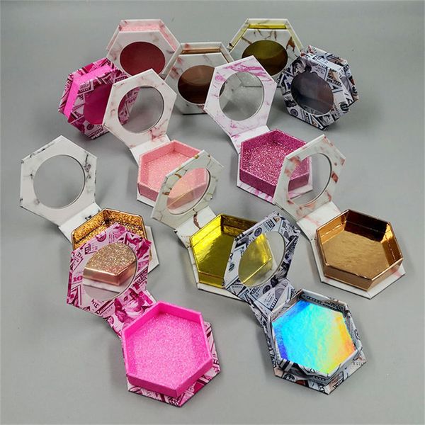 dhl 60 pcs hexagon false eyelash packaging box fake 3d mink eyelashes boxes faux cils magnetic case lashes empty box with tray
dhl 60 pcs hexagon false eyelash packaging box fake 3d mink eyelashes boxes faux cils magnetic case lashes empty box with tray