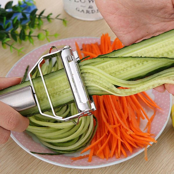 stainless steel 2 in 1 multifunctional zesters steel carrot slicer peeler grater slicer cutter vegetables peeler dhl shipping
stainless steel 2 in 1 multifunctional zesters steel carrot slicer peeler grater slicer cutter vegetables peeler dhl shipping