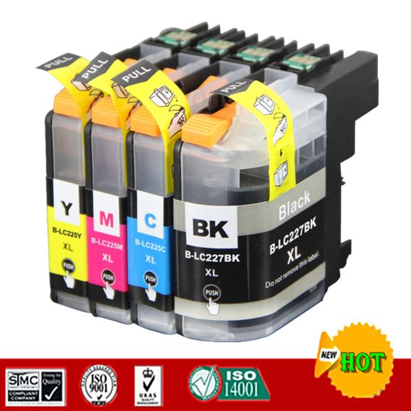 ink cartridges compatible for brother lc227xl lc227 lc225 lc225xl suit -j4120dw mfc-j4420dw mfc-j4625dw mfc-j4620dw etc.
ink cartridges compatible for brother lc227xl lc227 lc225 lc225xl suit -j4120dw mfc-j4420dw mfc-j4625dw mfc-j4620dw etc.