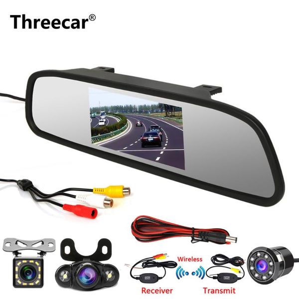 threecar 4.3 inch car rear view mirror monitor rear view camera ccd video auto parking assistance 8 led night vision reversing
threecar 4.3 inch car rear view mirror monitor rear view camera ccd video auto parking assistance 8 led night vision reversing