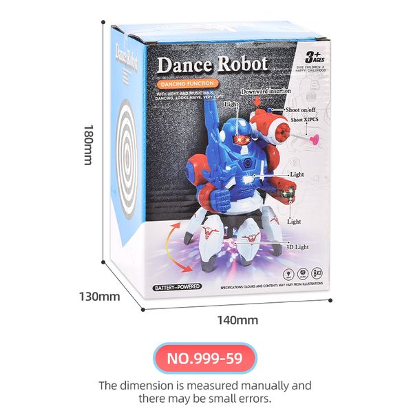 kid toys robot model music luminescent robot toys six claw robot sell educational toys gift of the child
kid toys robot model music luminescent robot toys six claw robot sell educational toys gift of the child