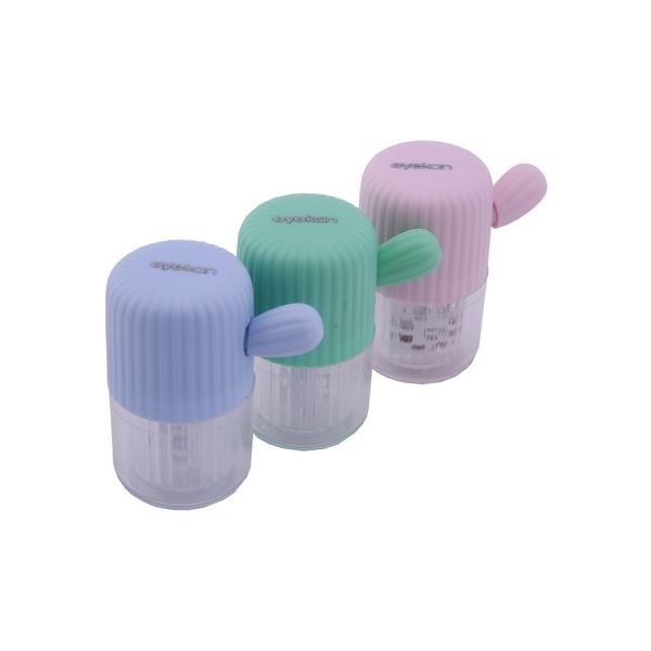 contact lens cleaner case manual rotation type plastic container portable washer cleaning lenses box stretch manual cleaner tool, Silver
contact lens cleaner case manual rotation type plastic container portable washer cleaning lenses box stretch manual cleaner tool, Silver
