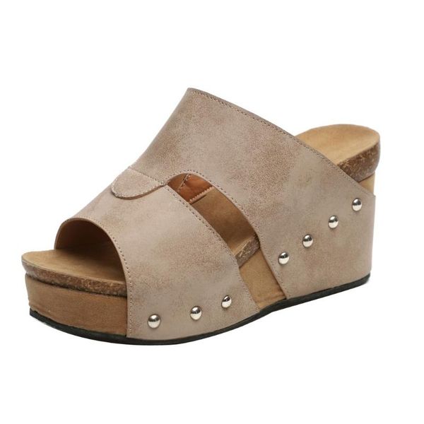 women summer rivet beach sandals boho casual wedges shoes thick bottom slipper fashion thick-soled wear-resistant slipper apr 22, Black
women summer rivet beach sandals boho casual wedges shoes thick bottom slipper fashion thick-soled wear-resistant slipper apr 22, Black