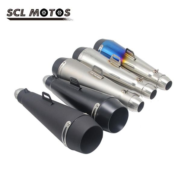 motorcycle exhaust system scl motos 51mm universal stainless steelexhaust pipe muffler modified escape moto for motorbike dirt bike atv
motorcycle exhaust system scl motos 51mm universal stainless steelexhaust pipe muffler modified escape moto for motorbike dirt bike atv